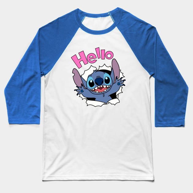 Stitch Baseball T-Shirt by kexa